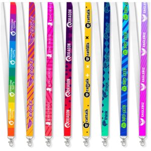 Snap Hook Satin Lanyard (Single Sided)