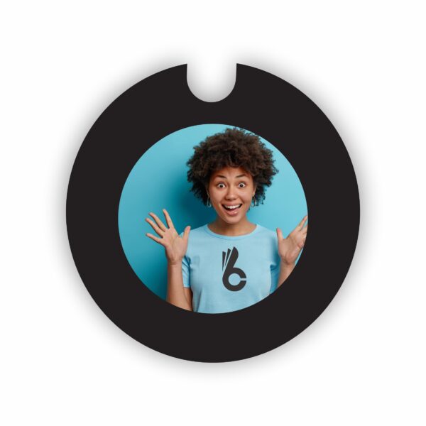 License Disc Holders with a 58mm Sticker